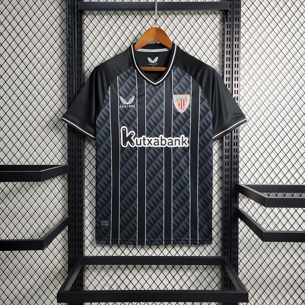 Athletic Bilbao 23-24 Black Goalkeeper Jersey - Fans Version